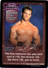 Chris Benoit Superstar Card (SS2)